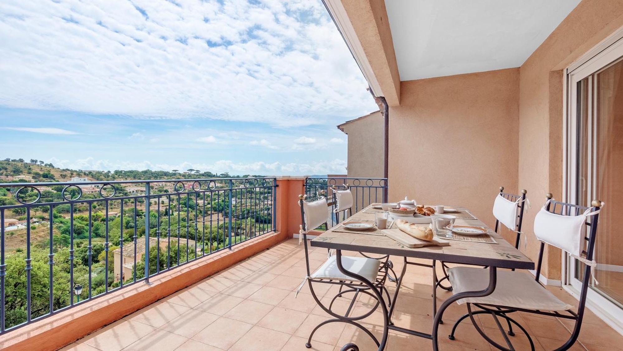 Les Cigales, Superbe Vue - Golfe De Sainte-Maxime公寓 外观 照片